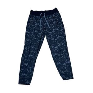 Athleta Pants Womens 8 Blue Trekkie North Jogger Ethereal Bloom Hiking Travel
